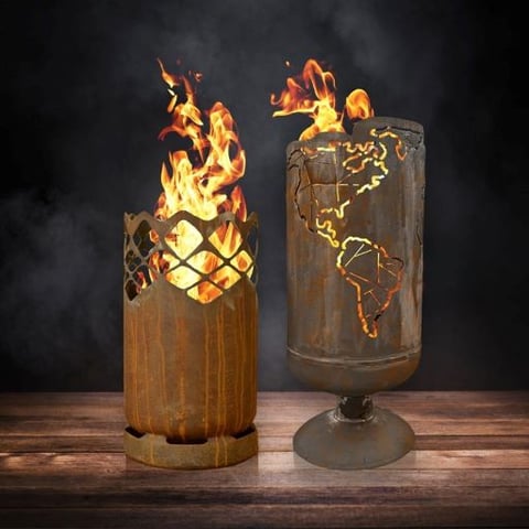kleine Feuertonnen