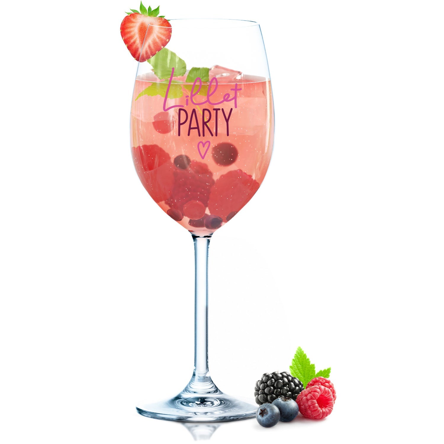 Leonardo Weinglas mit Gravur - "Lillet Party"