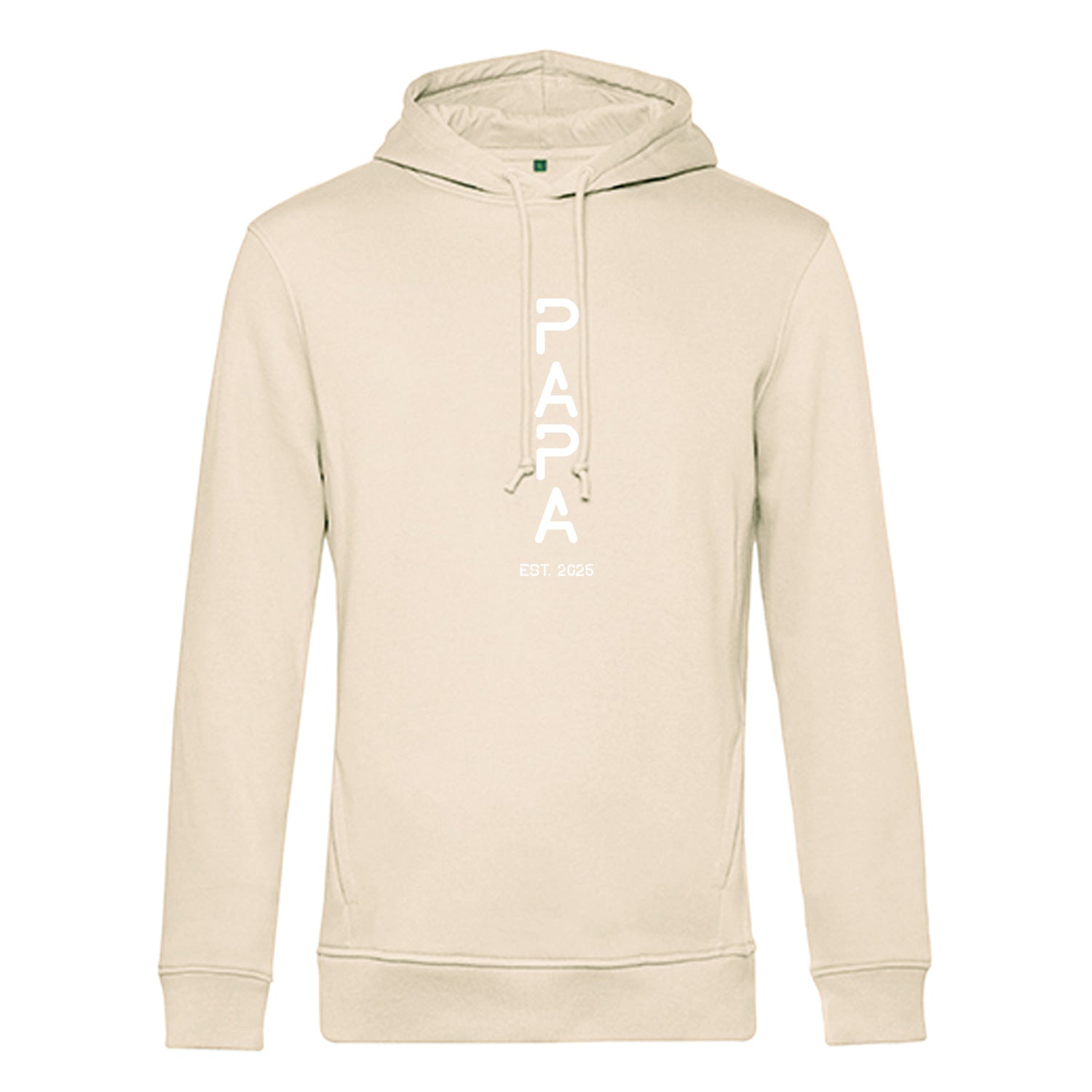Personalisierter Hoodie für Herren - PAPA EST. Space