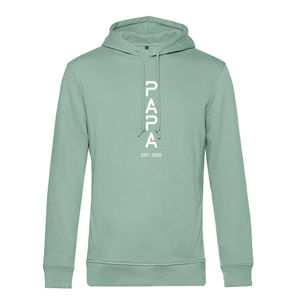 Personalisierter Hoodie für Herren - PAPA EST. Space