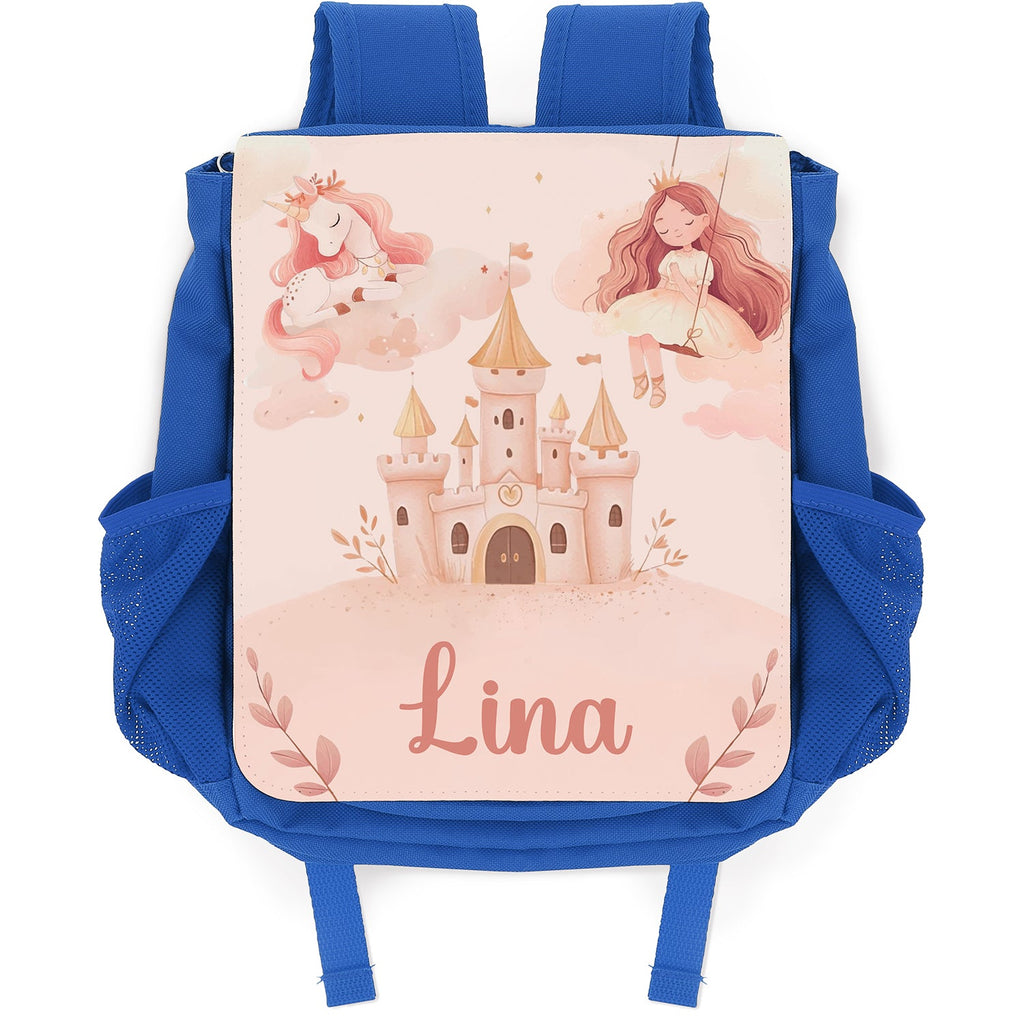 Bedruckter Rucksack für Kinder - Prinzessin mit Name