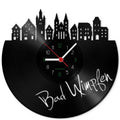 Wanduhr aus Vinyl Skyline Bad Wimpfen