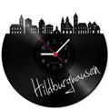Wanduhr aus Vinyl Skyline Hildburghausen