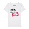 Bedrucktes T-Shirt für Damen - Böser Fehler