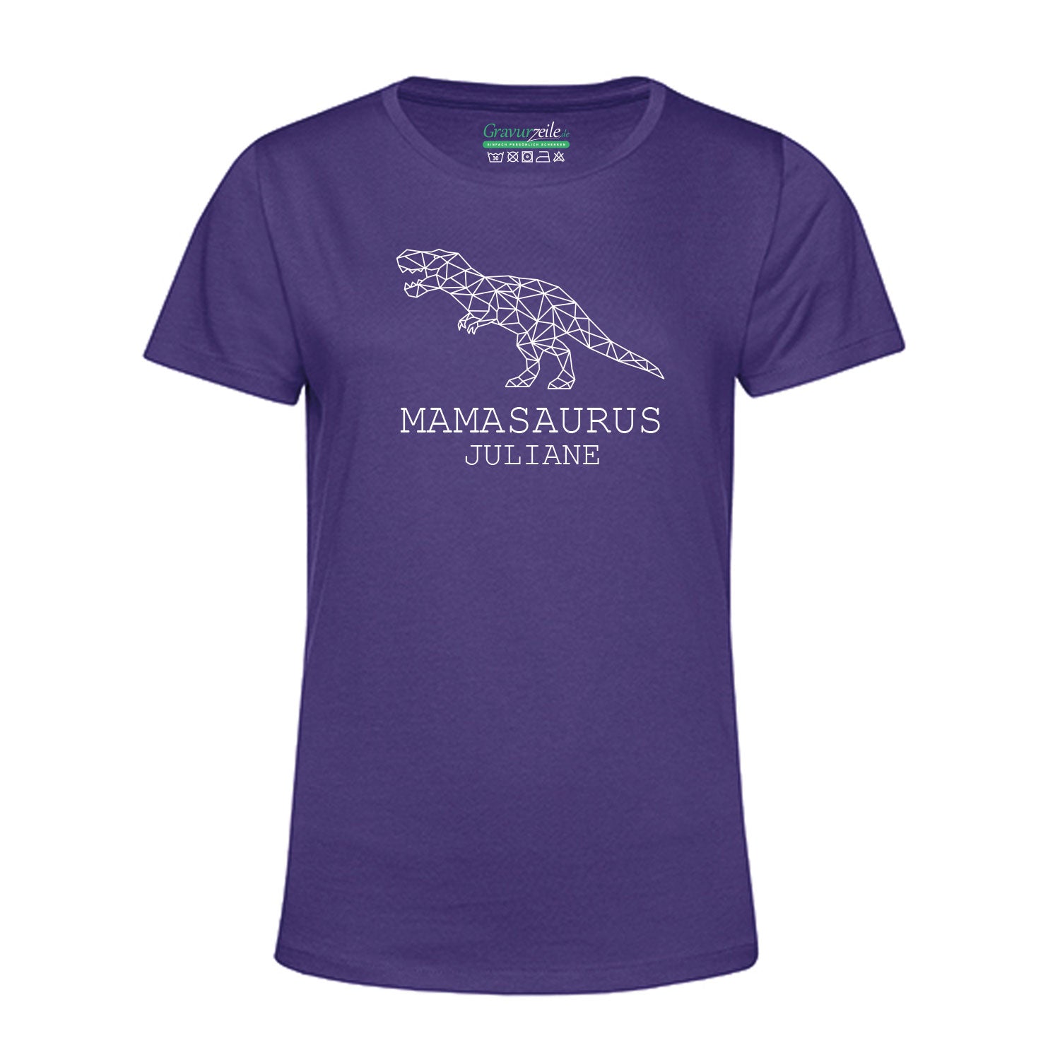 Personalisiertes T-Shirt für Damen - MAMASAURUS