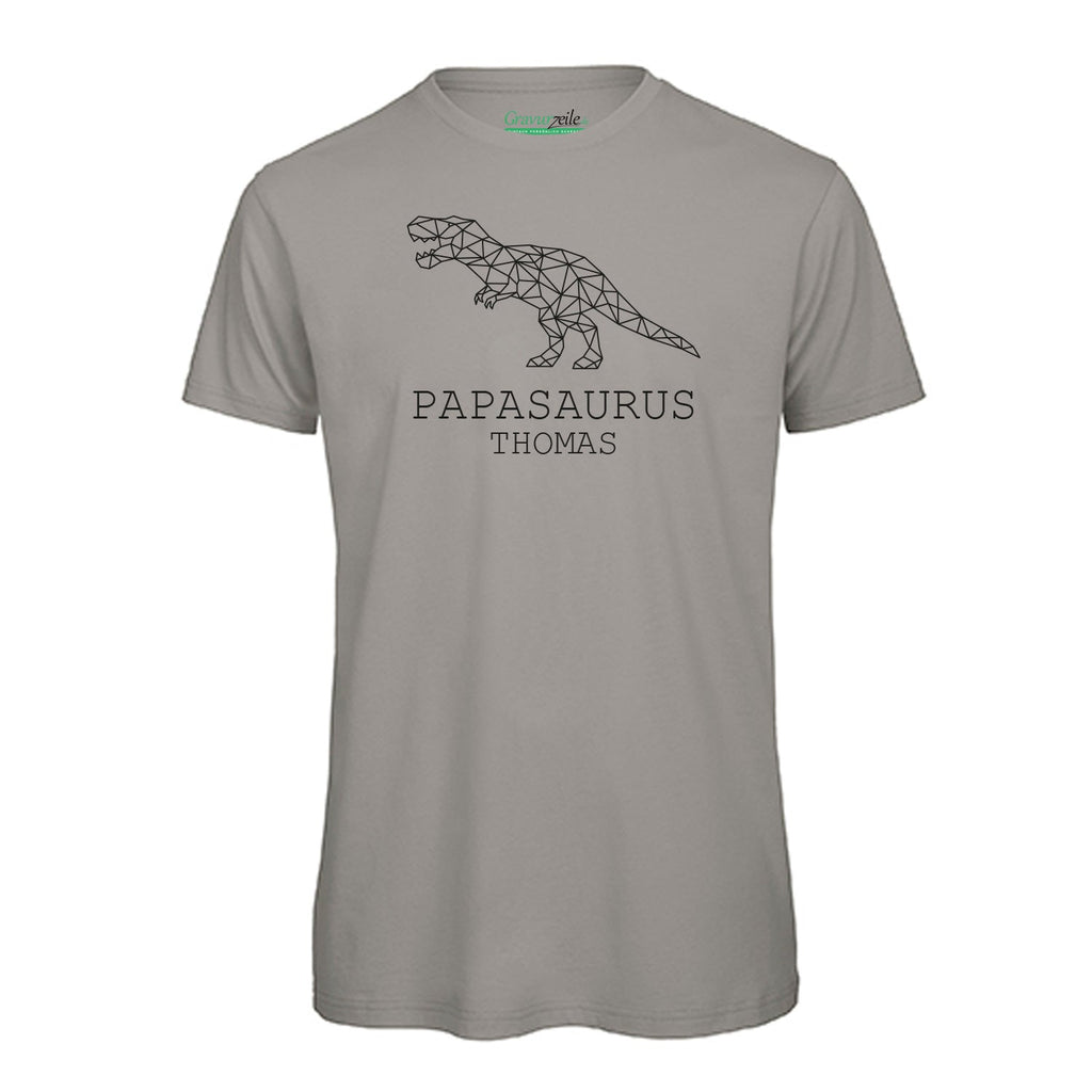 Bedrucktes T-Shirt für Herren - PAPASAURUS