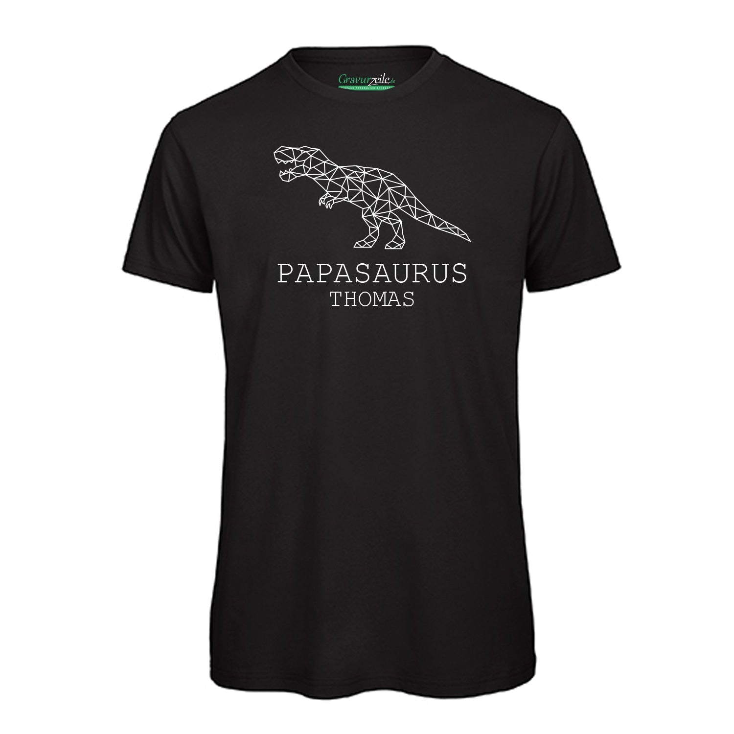 Bedrucktes T-Shirt für Herren - PAPASAURUS