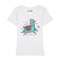Bedrucktes T-Shirt für Damen - No drama Lama