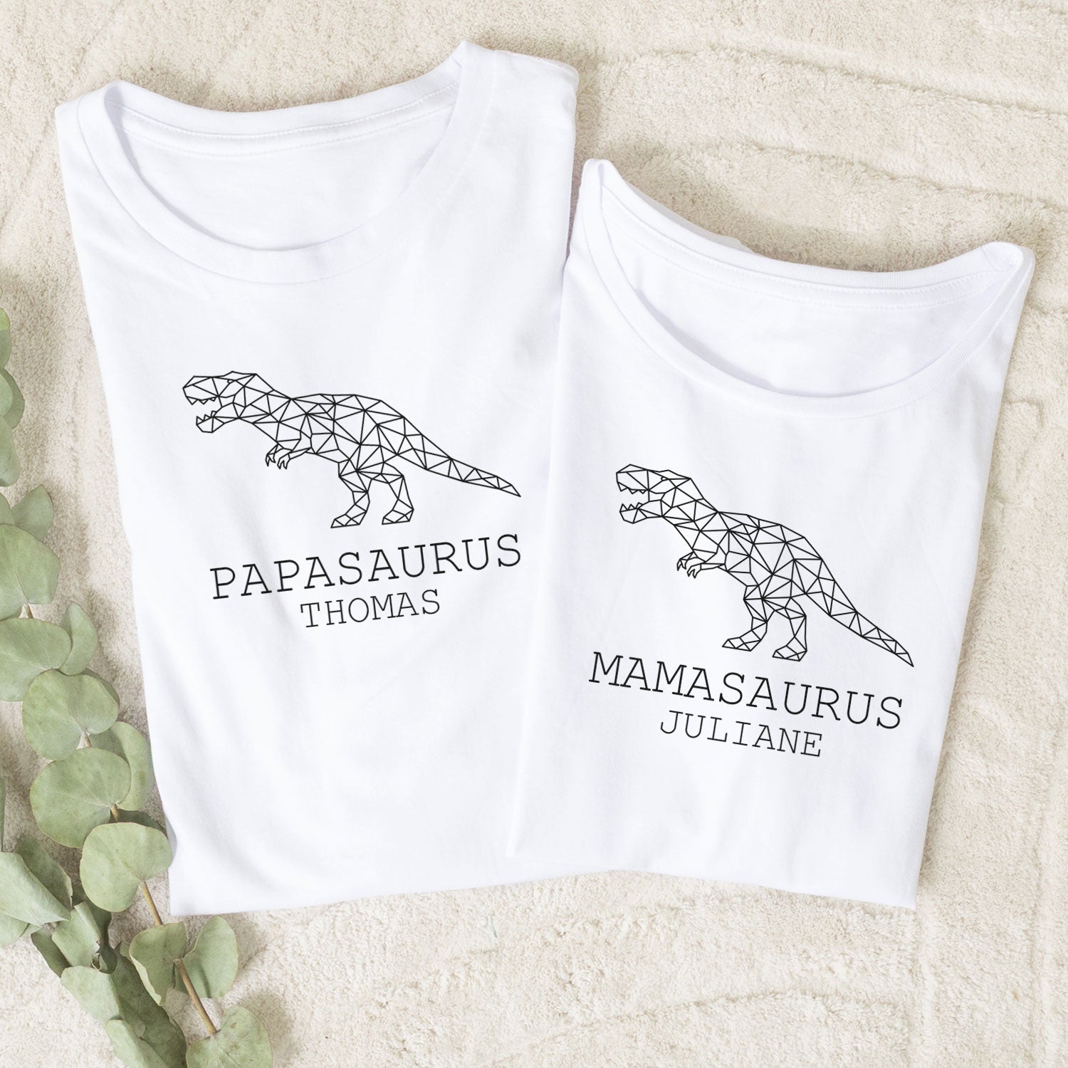 Bedrucktes T-Shirt für Herren - PAPASAURUS