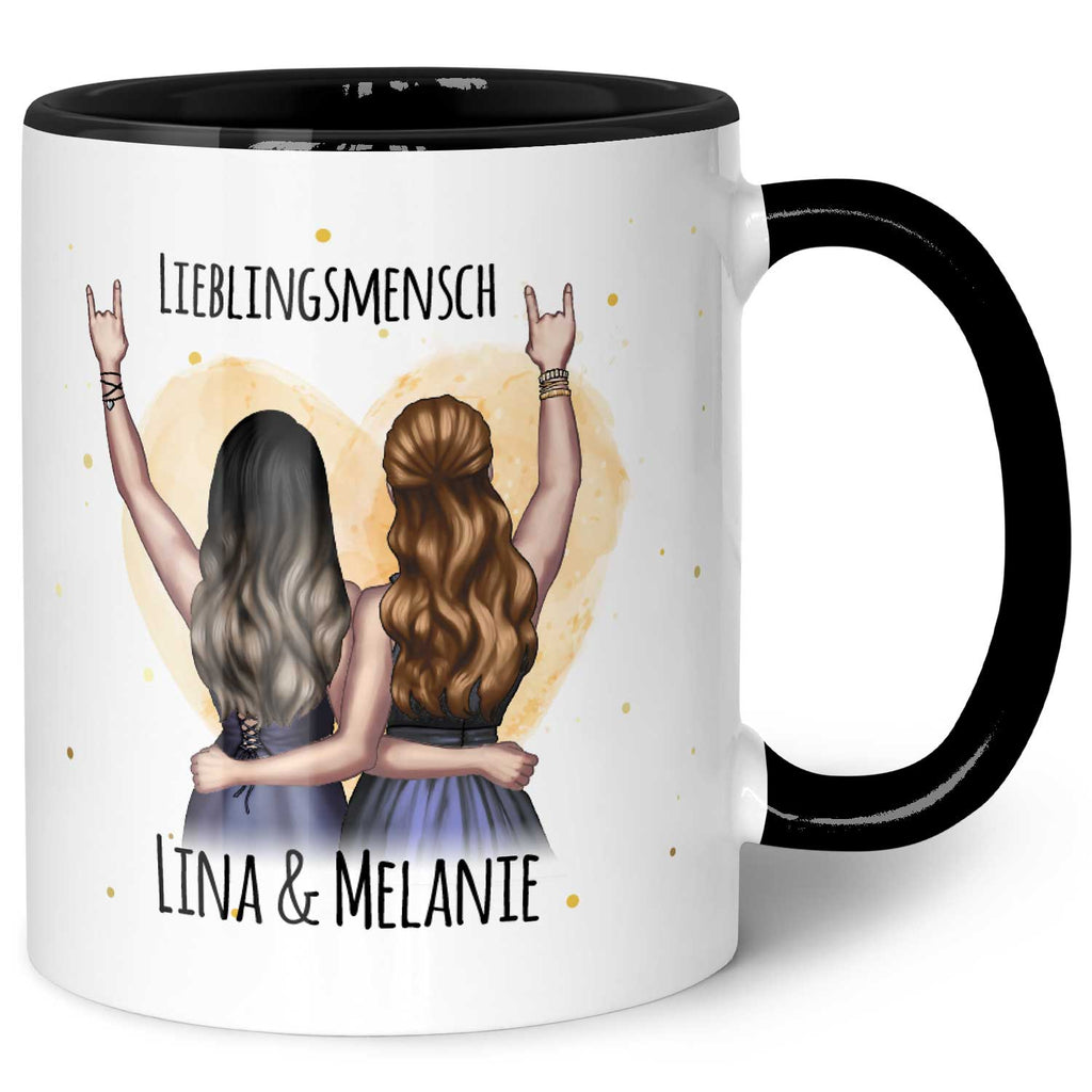 Bedruckte Tasse mit Konfiguration - Beste Freundin