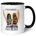 Bedruckte Tasse mit Konfiguration - Beste Freundin