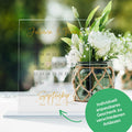 Kalender auf Acrylglas - Personalisiertes Geschenk mit Namen & Datum