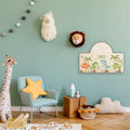Personalisierte Garderobe fürs Kinderzimmer - Dino