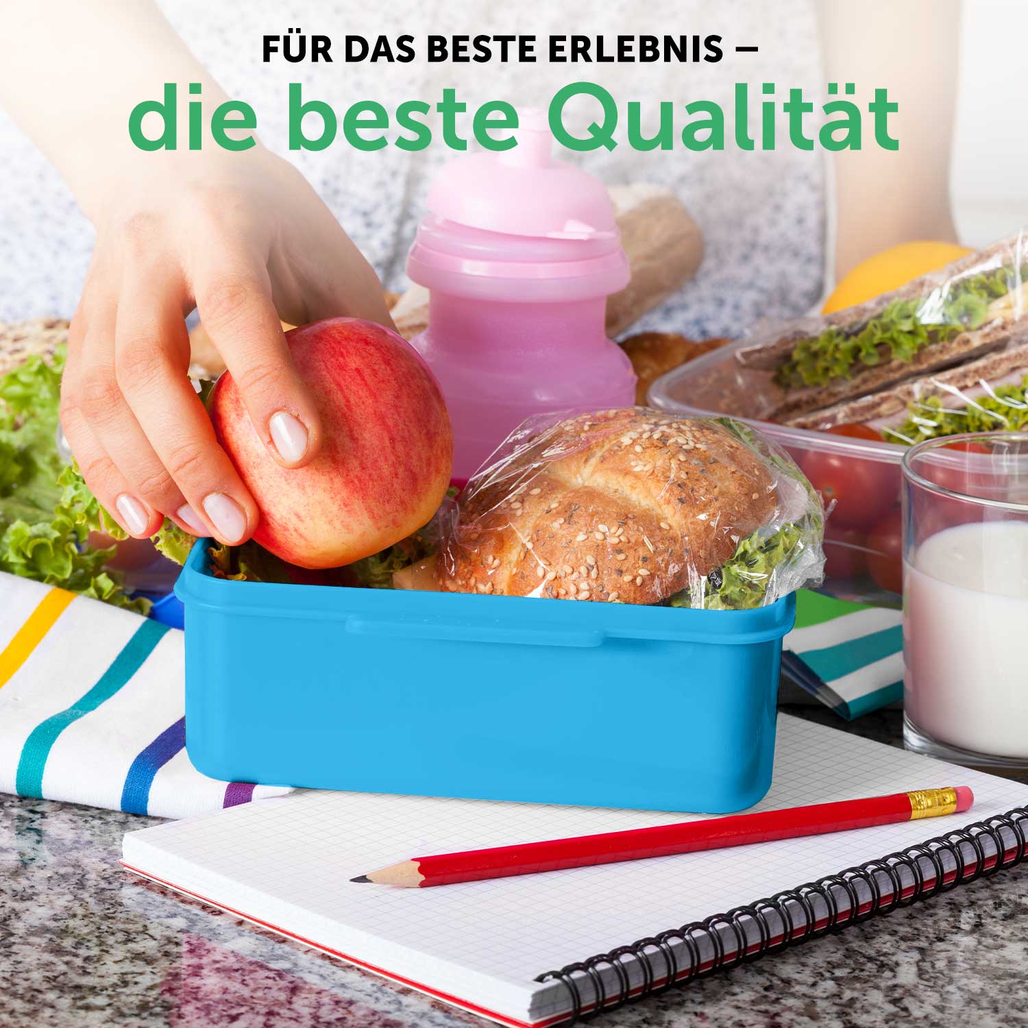 Bedruckte Lunchbox für Kinder - Abstrakt