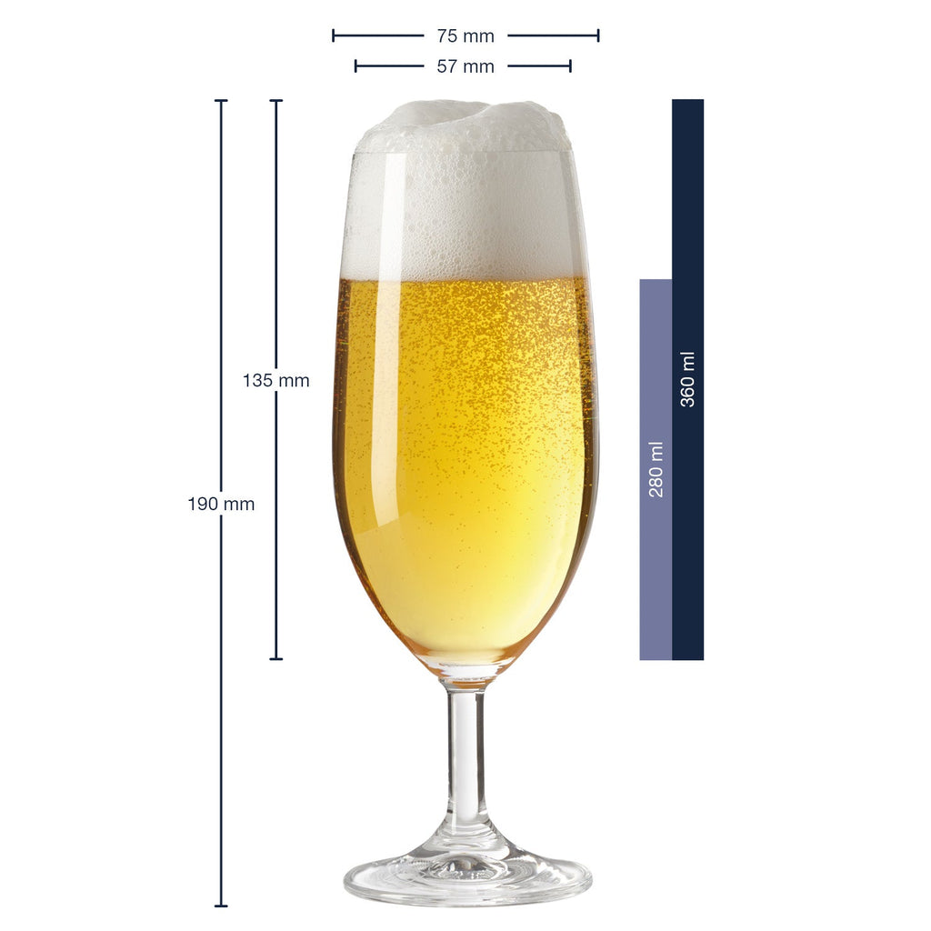 Leonardo Bierglas mit Gravur "Für den besten Opa der Welt"