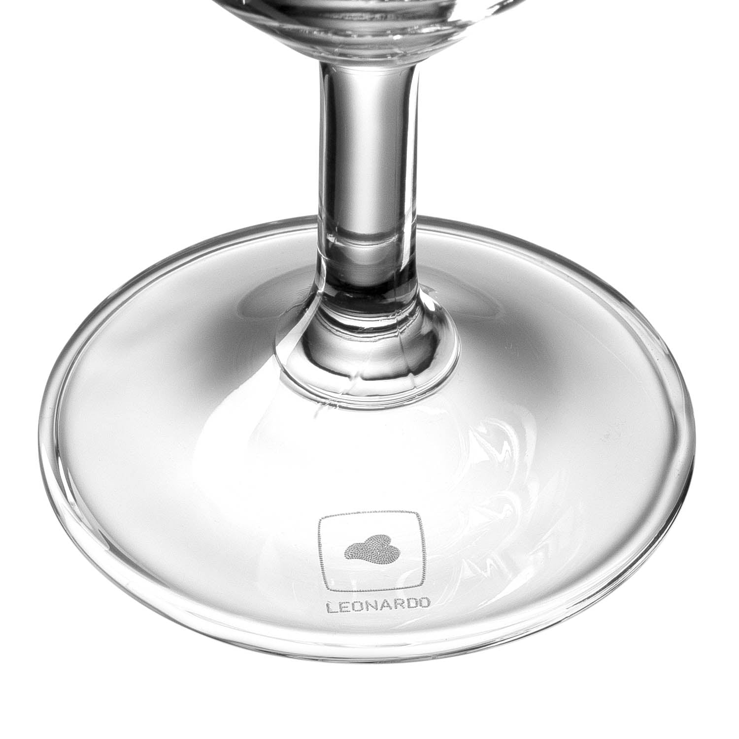 Leonardo Bierglas mit Gravur "Wirft uns das Bier auch nieder"