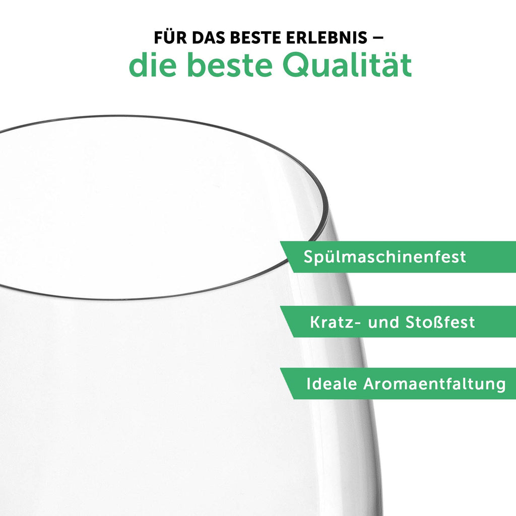 Leonardo Weinglas mit Gravur - Merry Christmas Swirls