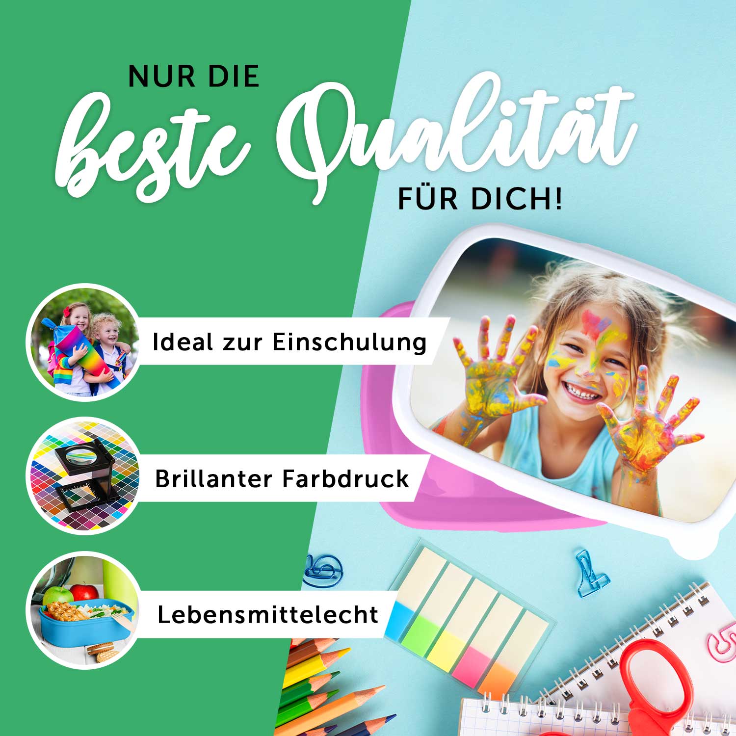 Bedruckte Lunchbox für Kinder - T-Rex