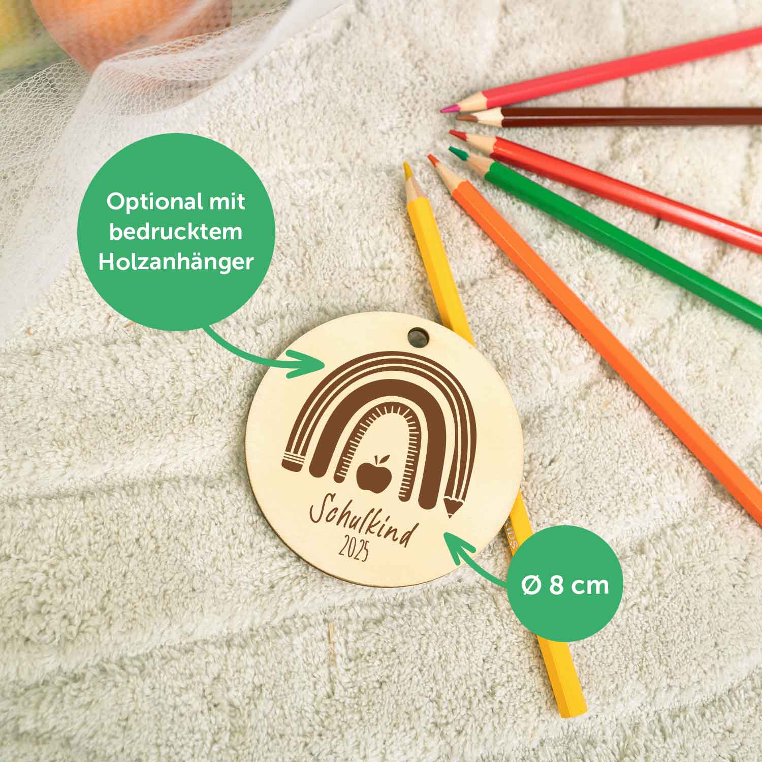 Bedruckte Schultüte mit Namen - Roboter