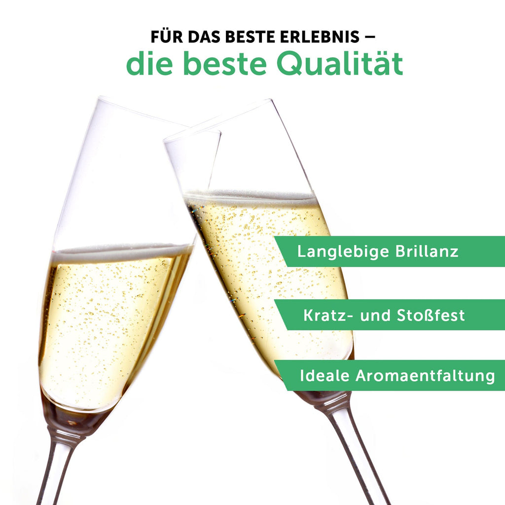 Leonardo Sektglas mit Gravur "Abschluss - Bester Jahrgang Aller Zeiten"