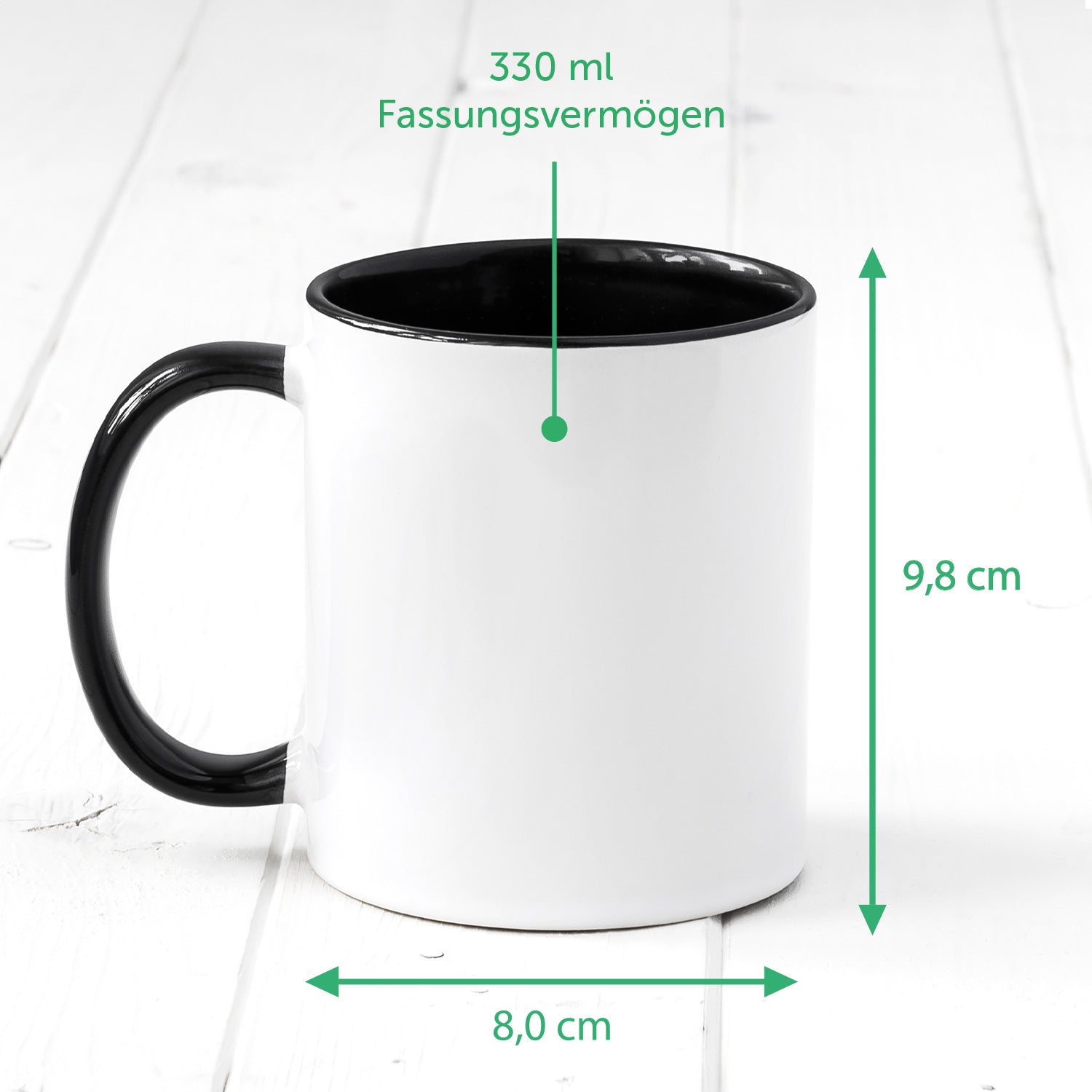 Bedruckte Tasse mit Spruch - Du bist der schönste Zufall meines Lebens