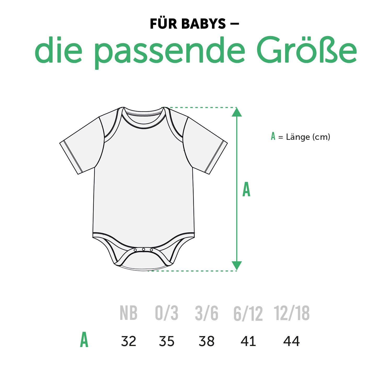 Bedruckter Babybody für Babies - Unser erster Vatertag