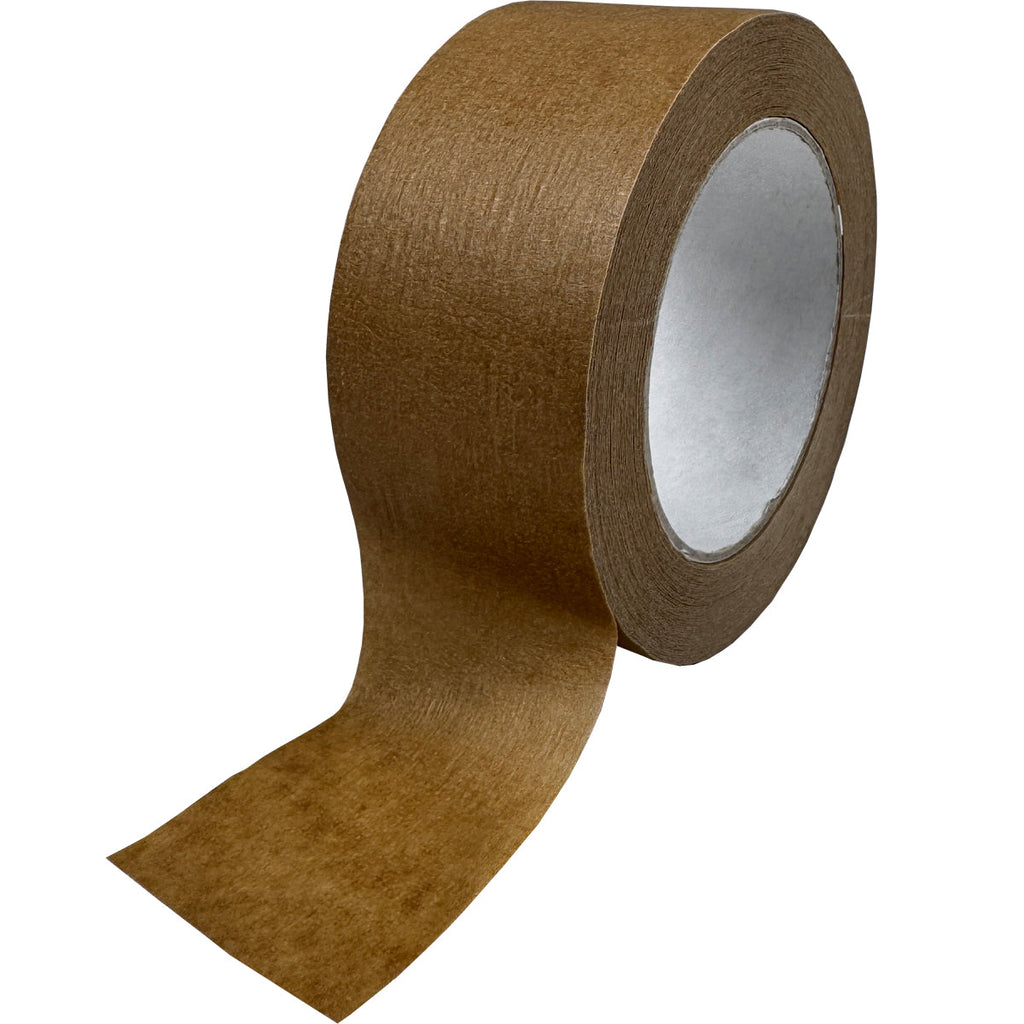 Papier Klebeband, Papier Packband in Braun | 55mm x 66m | 130 my | FSC-Mix
