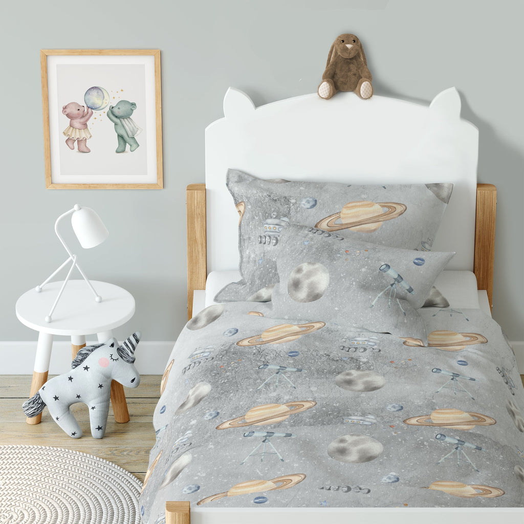 "Galaxie" Premium Kinderbettwäsche