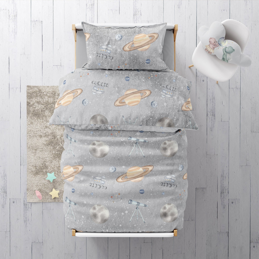 "Galaxie" Premium Kinderbettwäsche