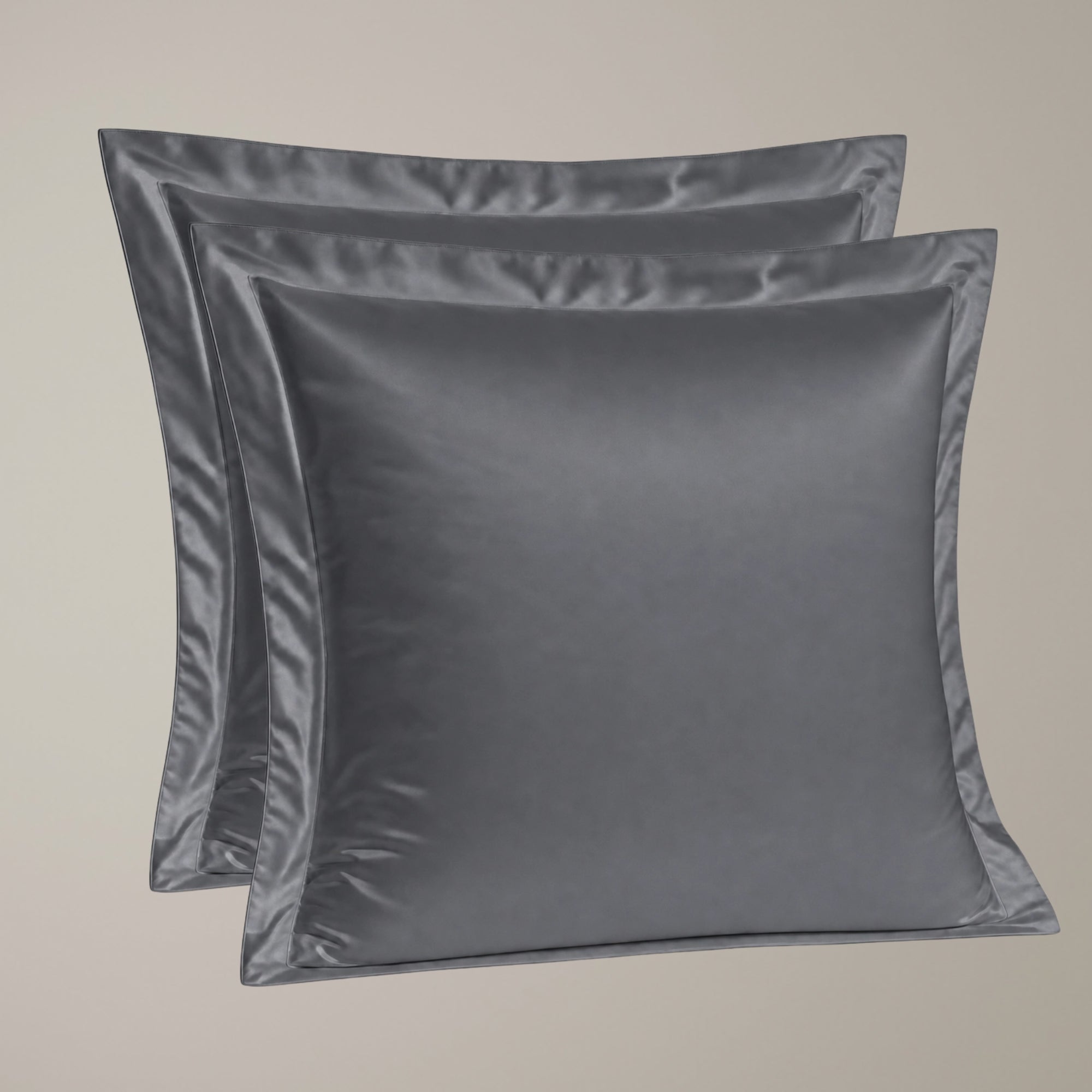 Charm Baumwolle Satin 2-Kissenbezug Set