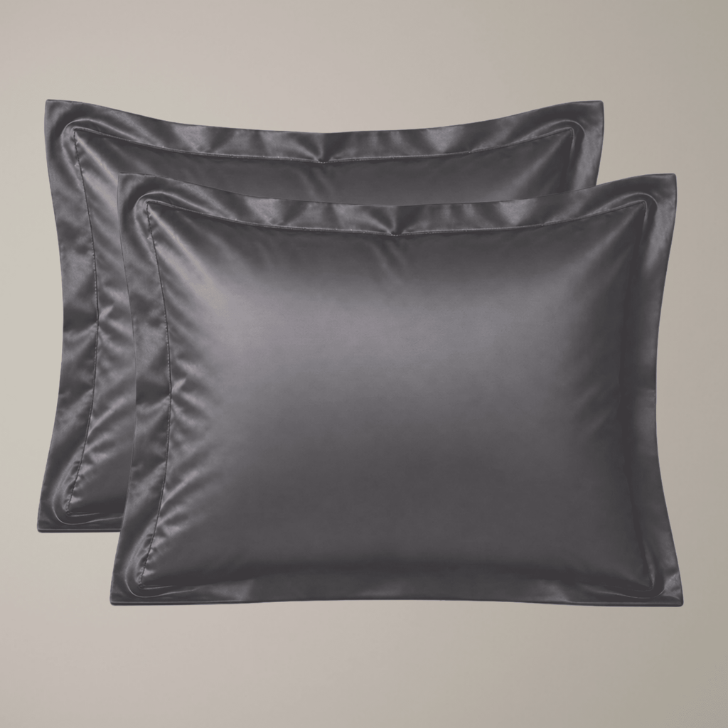 Luxe Baumwolle Satin 2-Kissenbezug Set