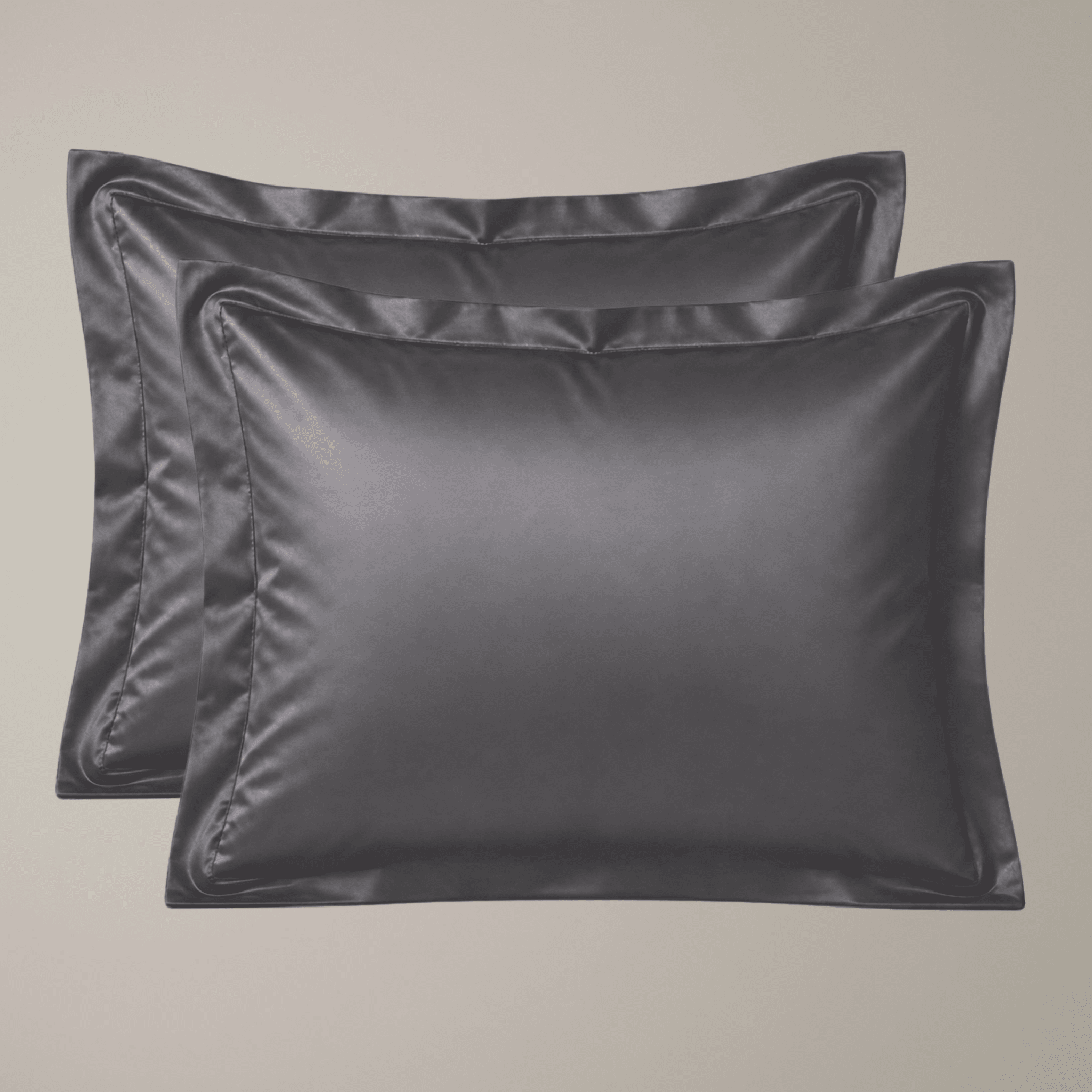 Luxe Baumwolle Satin 2-Kissenbezug Set