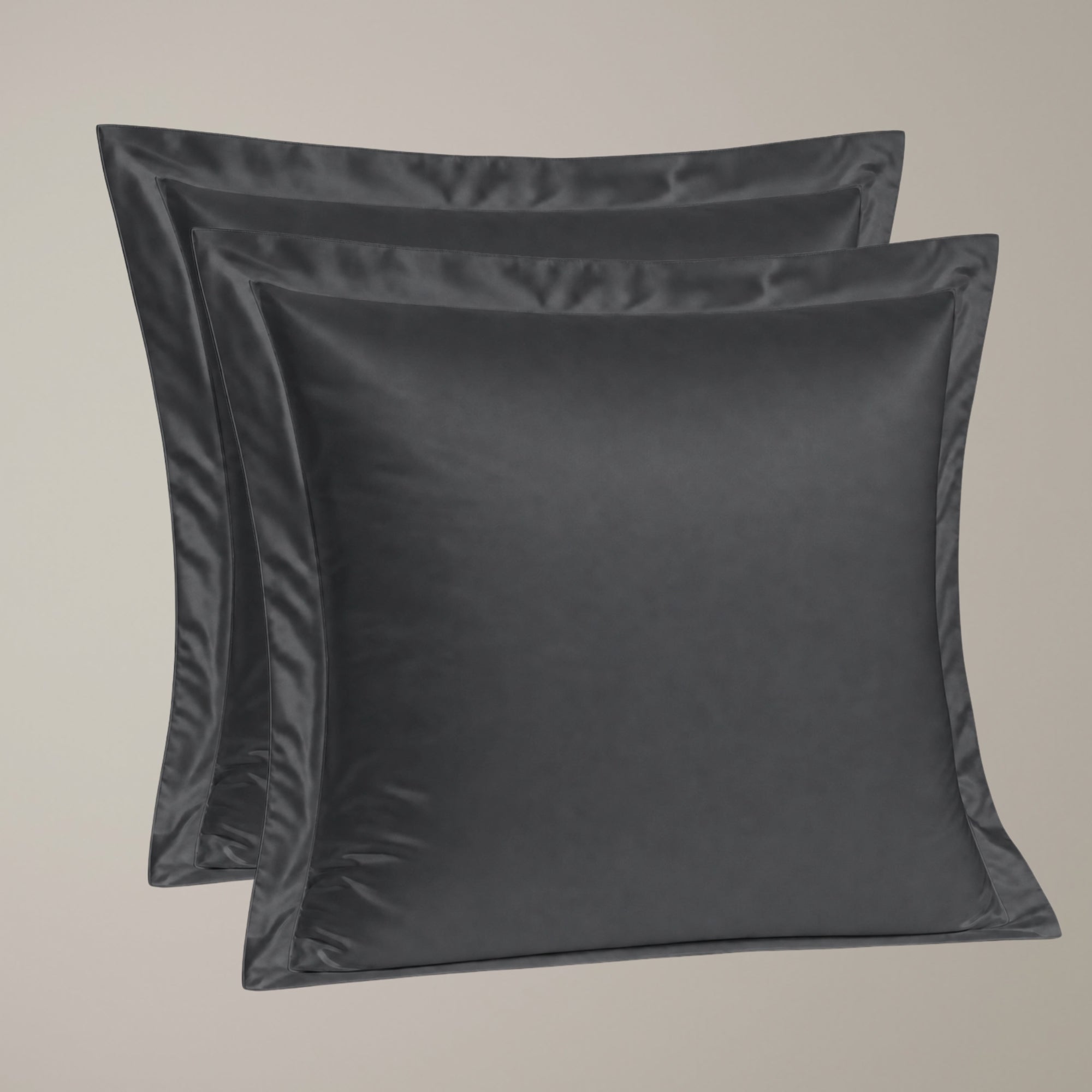 Charm Baumwolle Satin 2-Kissenbezug Set