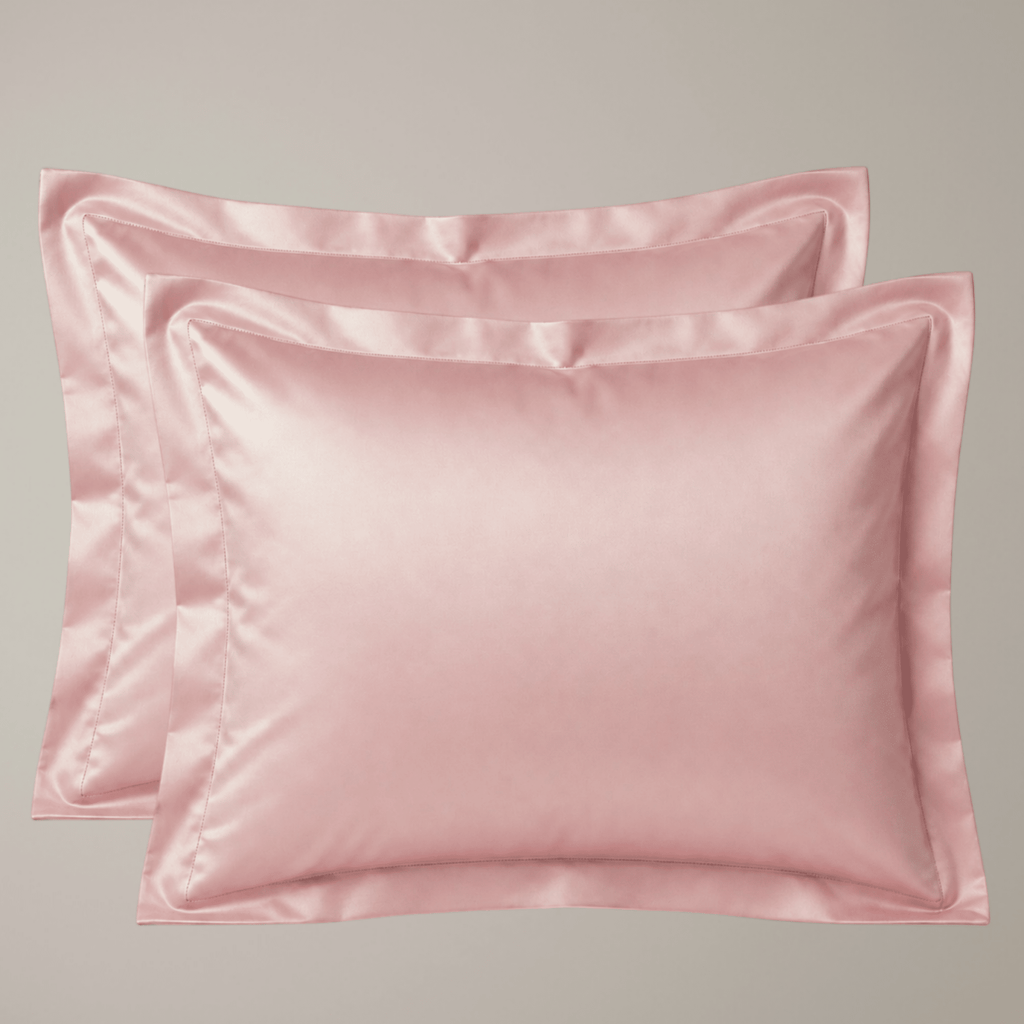 Luxe Baumwolle Satin 2-Kissenbezug Set
