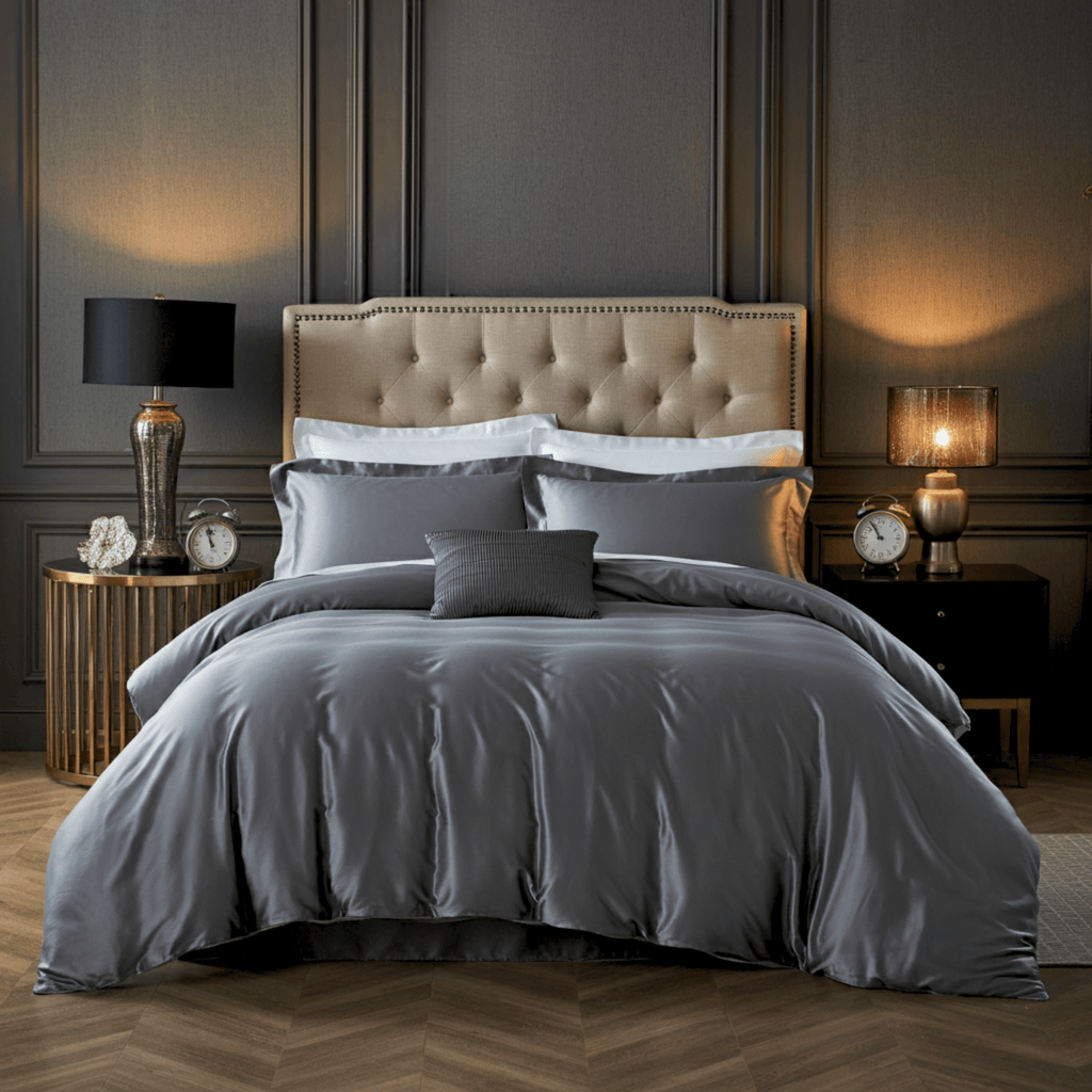 Charm Baumwolle Satin Spannbettlaken