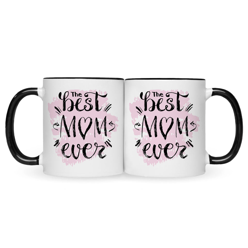 Bedruckte Tasse mit Spruch The best Mom ever