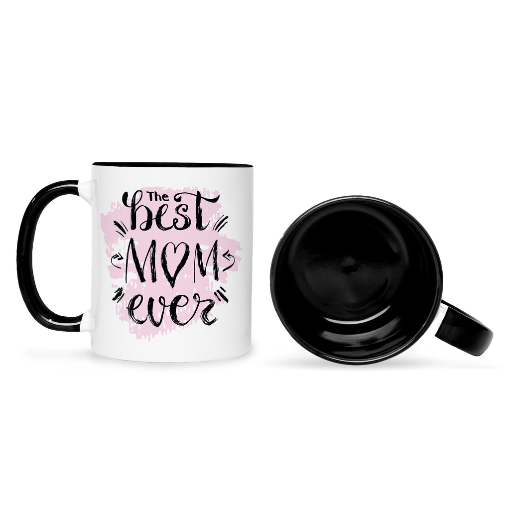 Bedruckte Tasse mit Spruch The best Mom ever