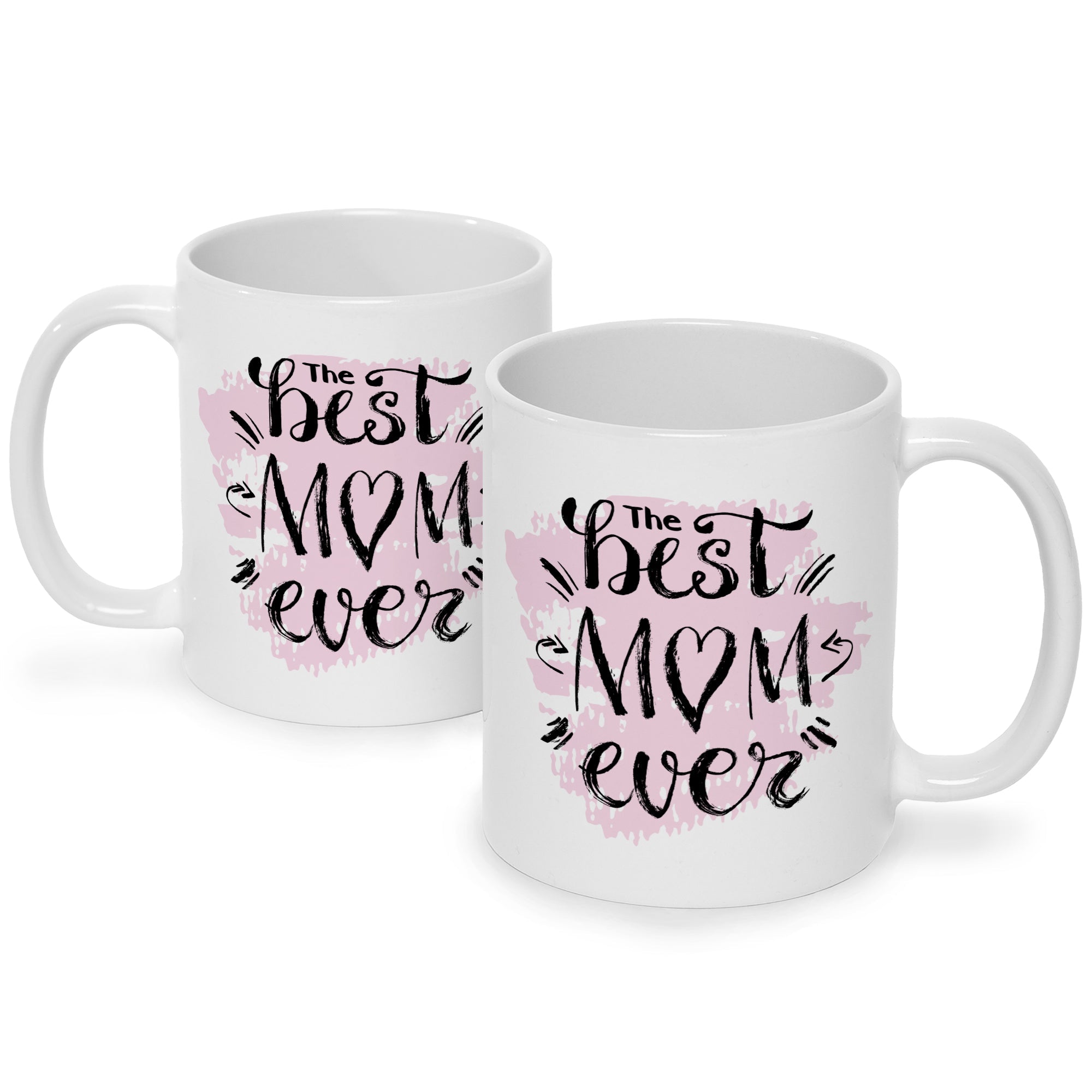 Bedruckte Tasse mit Spruch The best Mom ever