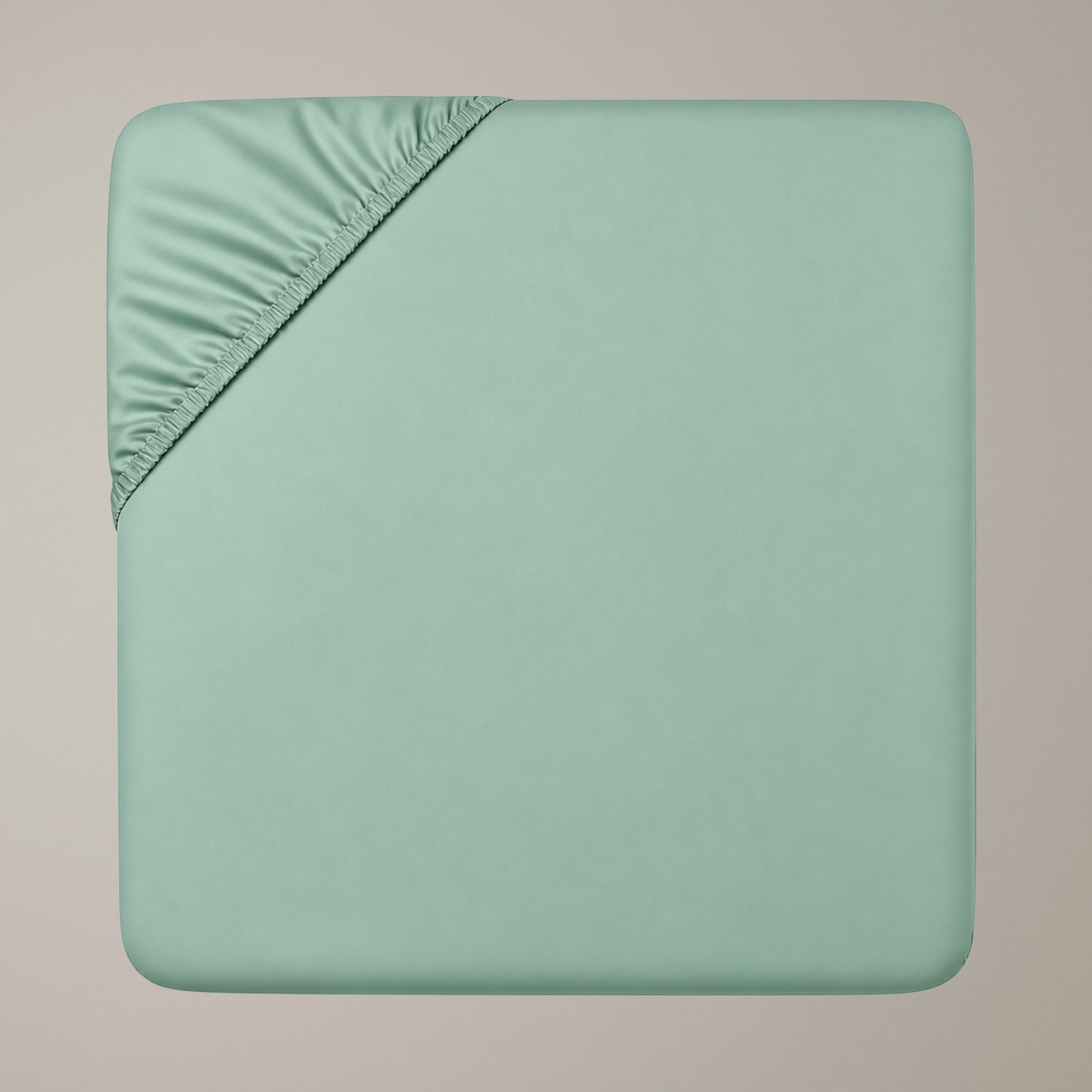 Luxe Baumwolle Satin Spannbettlaken