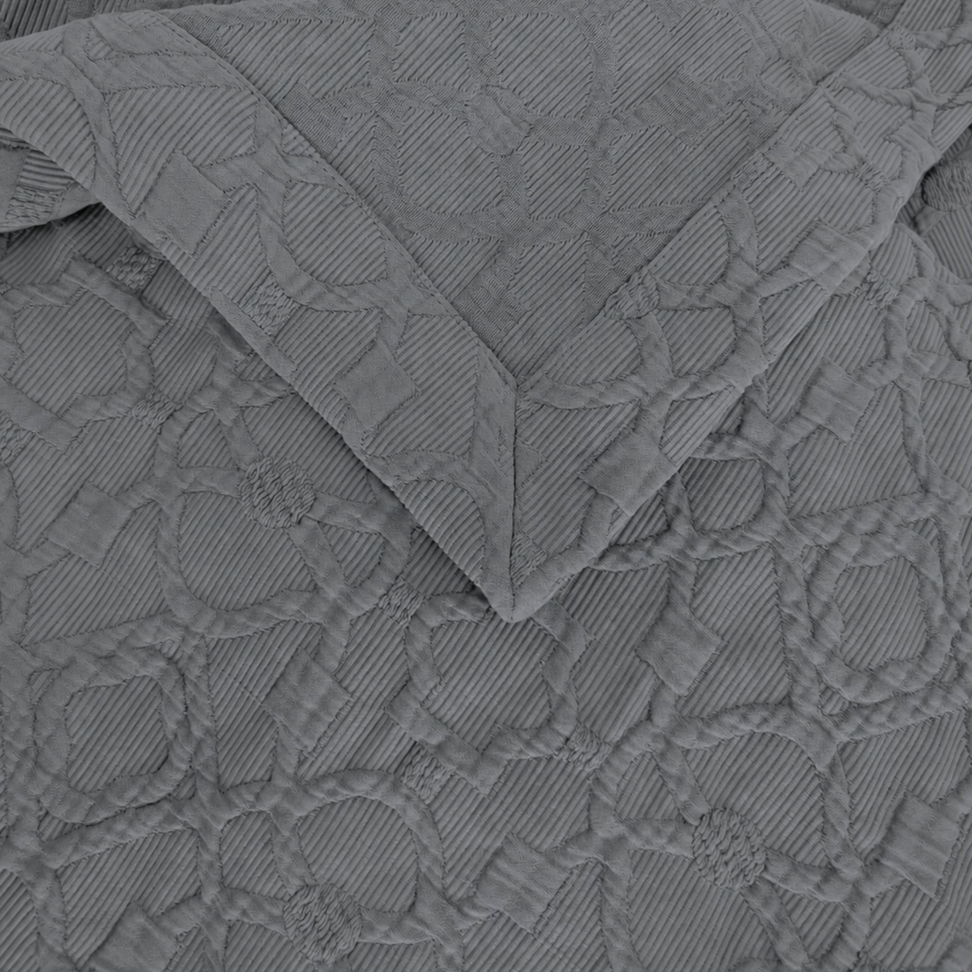 Arabesque Baumwolle Matelassé Tagesdecke