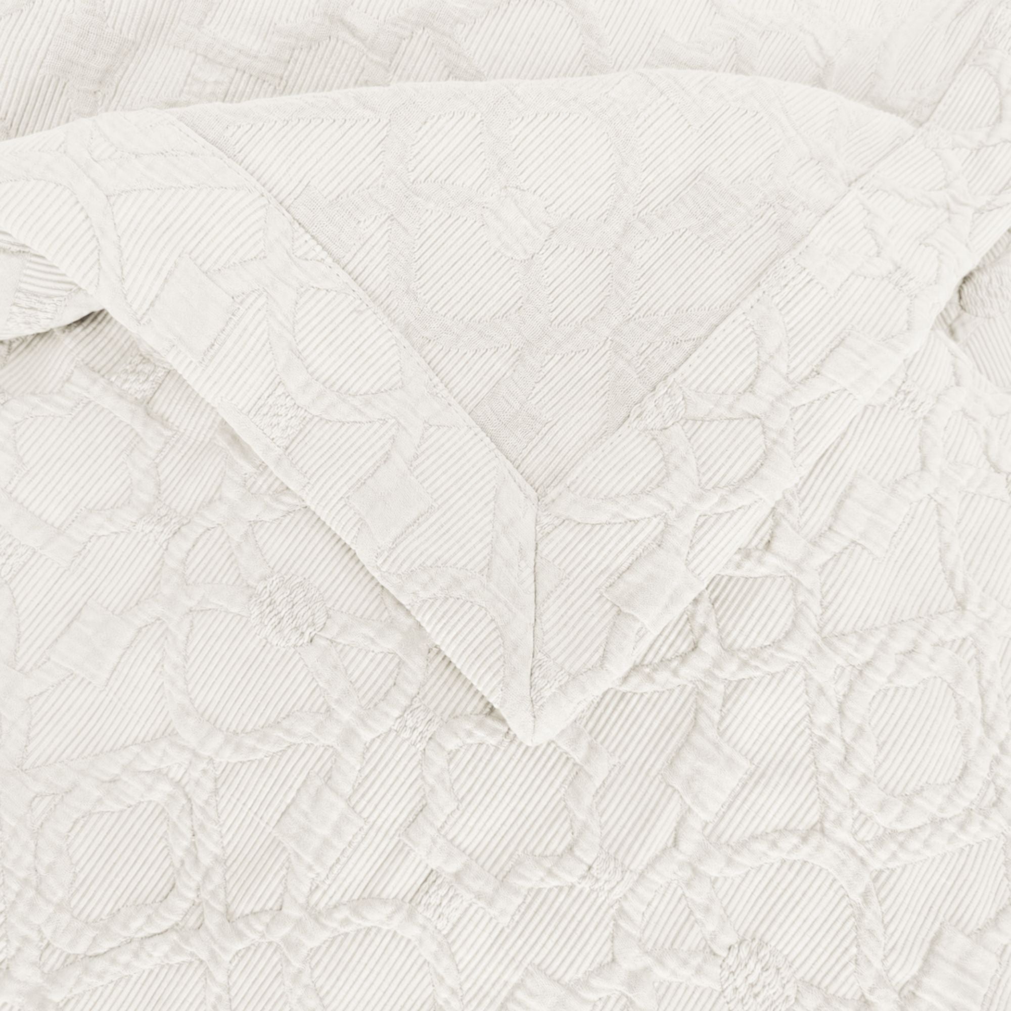 Arabesque Baumwolle Matelassé Tagesdecke