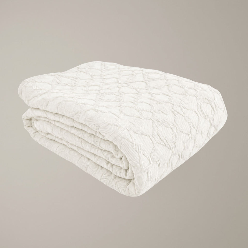 Arabesque Baumwolle Matelassé Tagesdecke