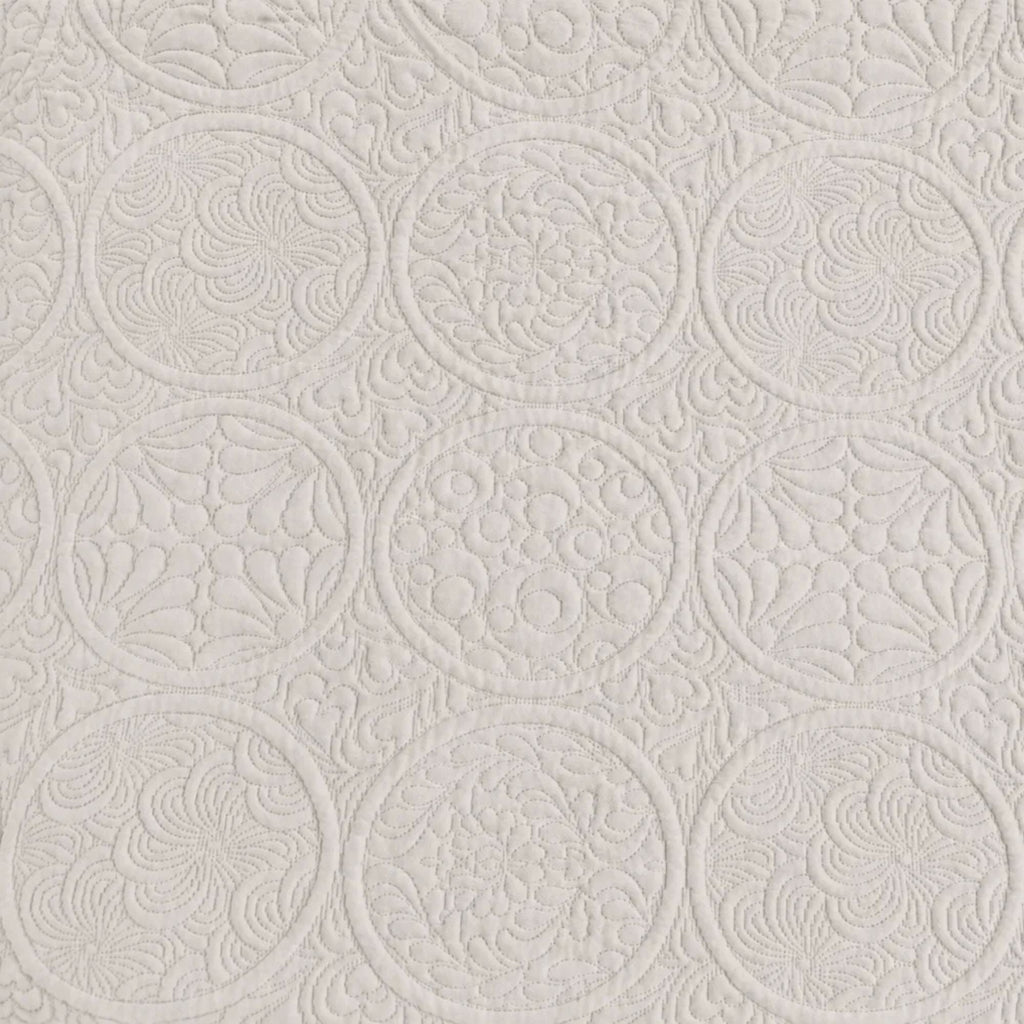 Medallion Baumwolle Matelassé Tagesdecke