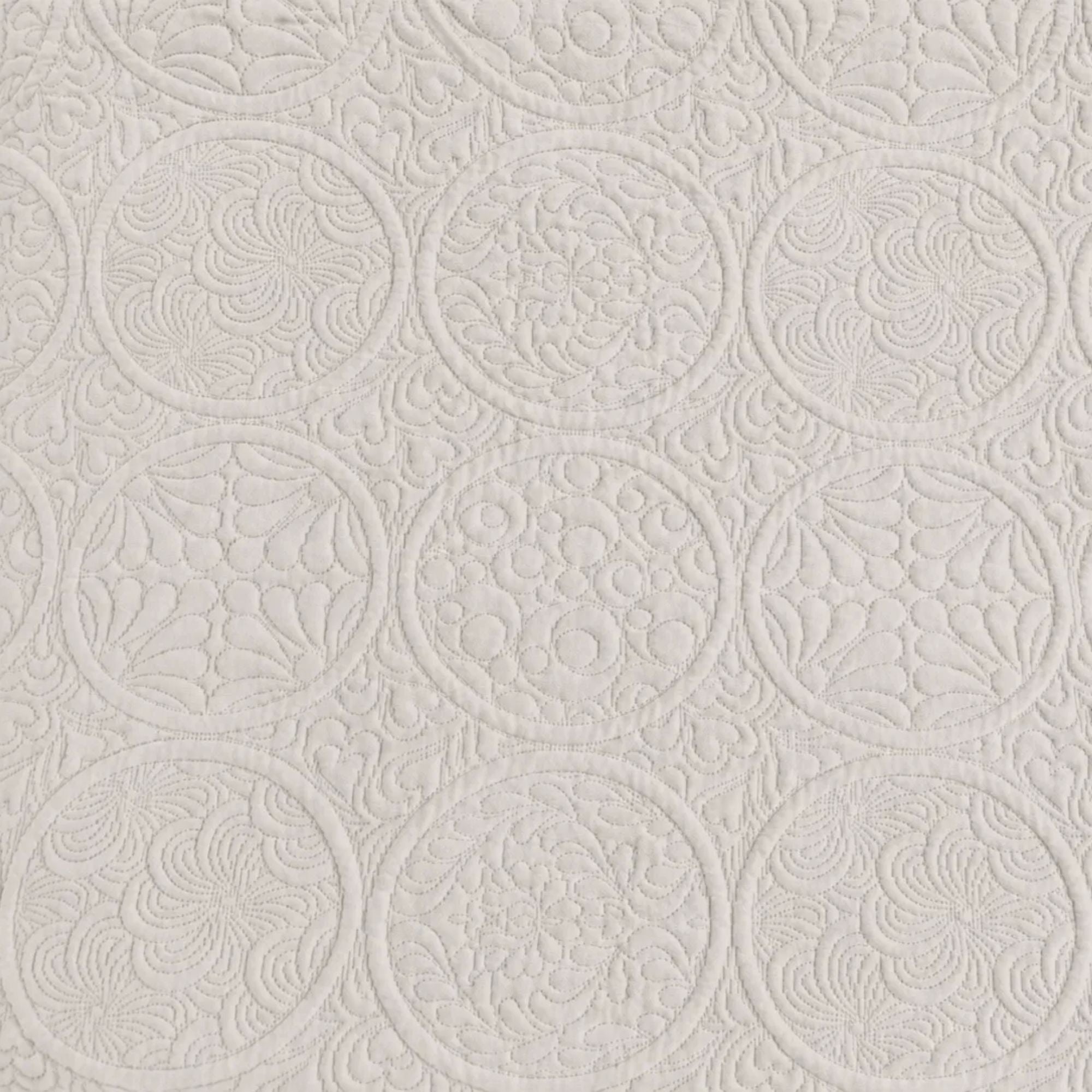 Medallion Baumwolle Matelassé Tagesdecke