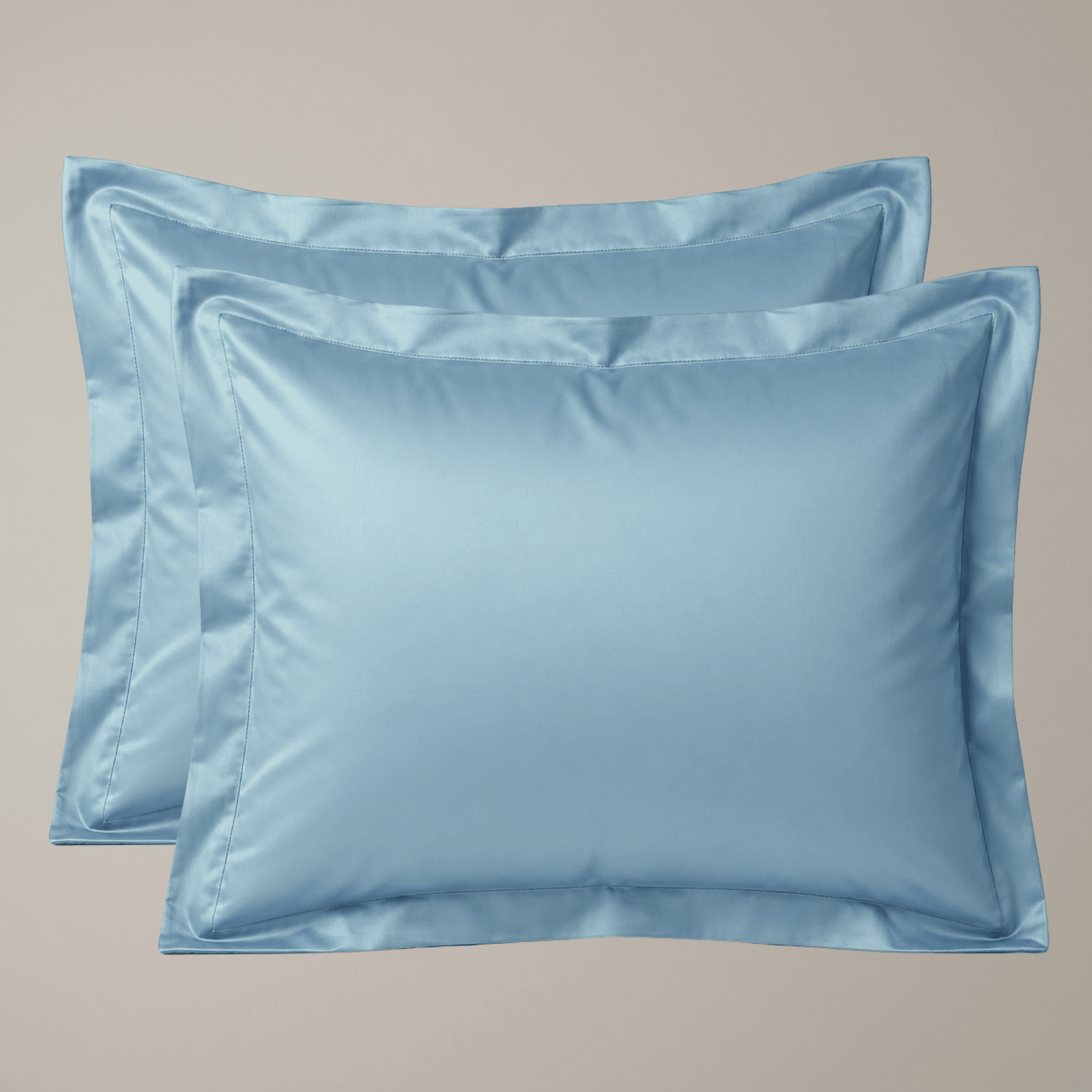 Luxe Baumwolle Satin 2-Kissenbezug Set