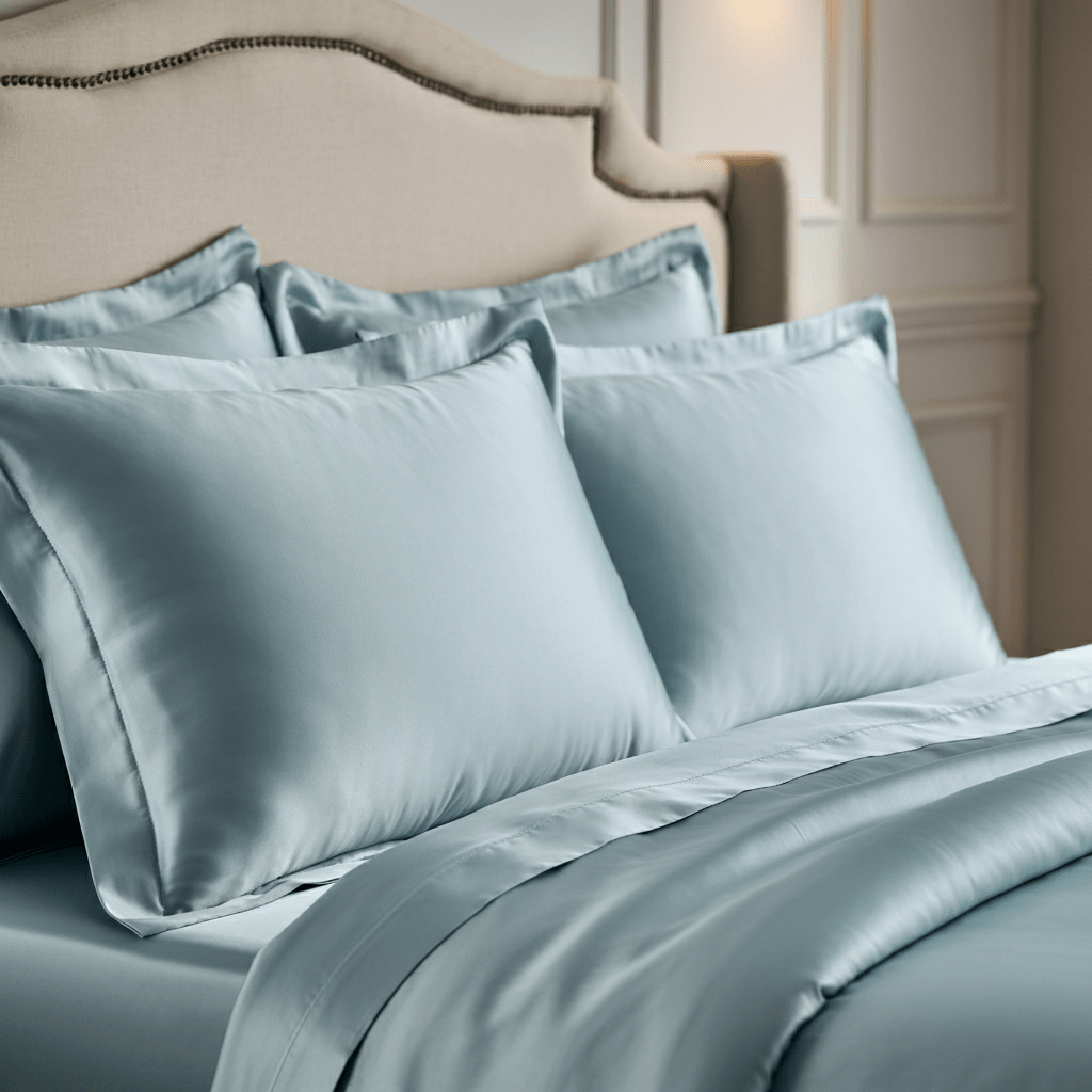 Charm Baumwolle Satin Spannbettlaken