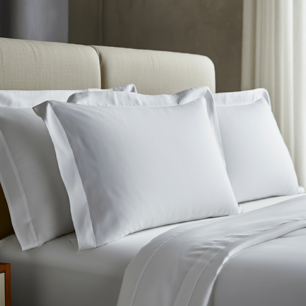 Grand Hotel Baumwolle Perkal 2-Kissenbezug Set