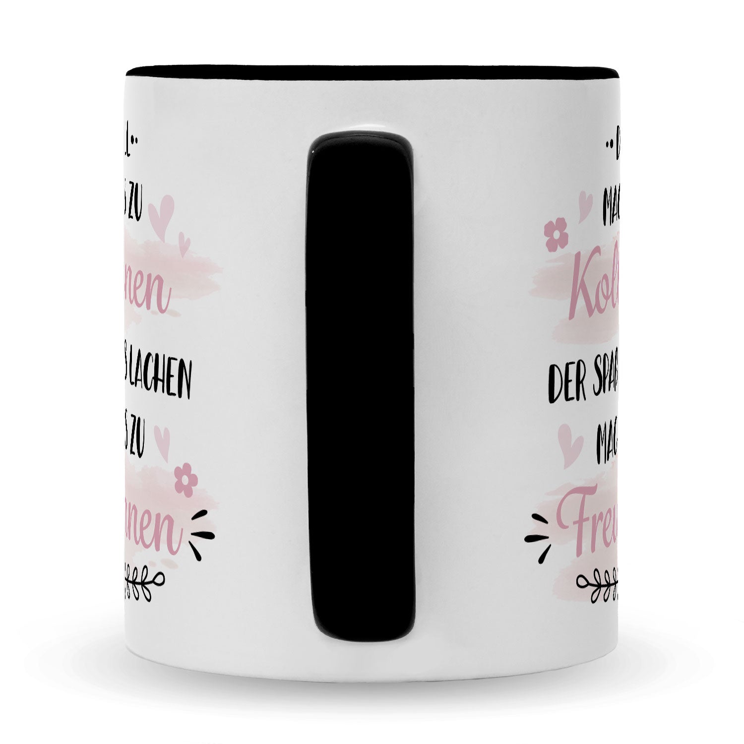 Bedruckte Tasse mit Spruch Der Zufall machte uns zu Kolleginnen
