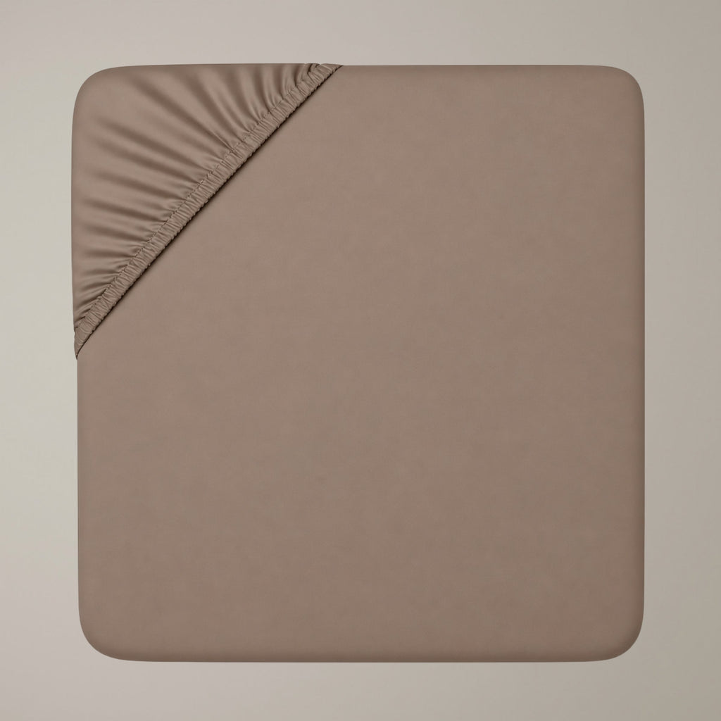 Luxe Baumwolle Satin Spannbettlaken