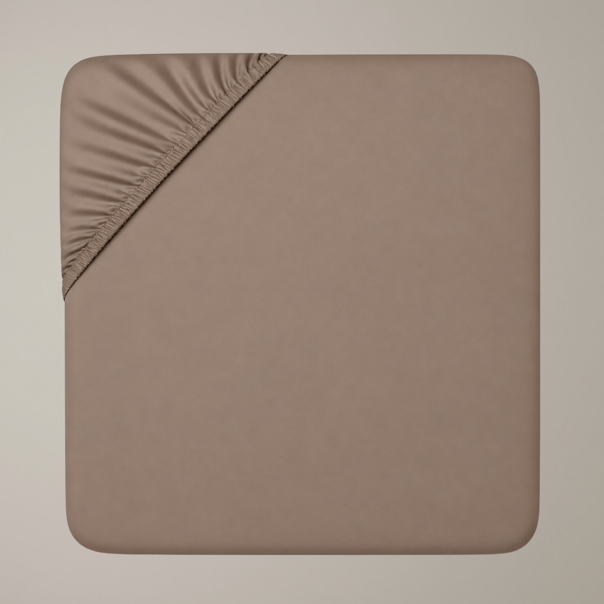 Luxe Baumwolle Satin Spannbettlaken